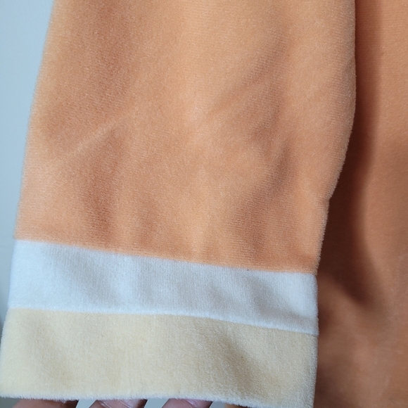 Vintage Vanity Fair Shevelva Lounge Robe Orange Ice Zip Front NWT Size 10 Dacron - Picture 3 of 9